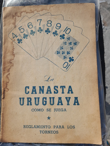 Libro Canasta Uruguaya Reglamento Para Torneos 