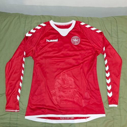 Camiseta Hummel De Seleccion De Dinamarca (Usado)