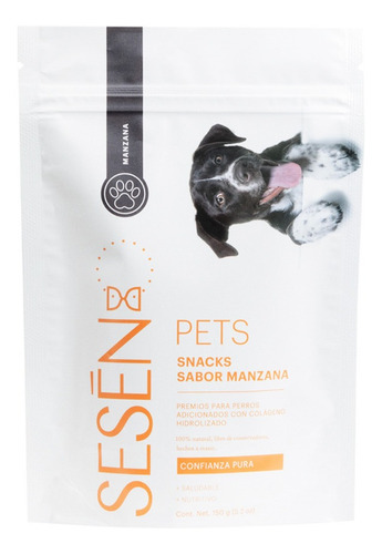 Sesen Pets Snacks Para Perro Con Colageno Sabor Manzana