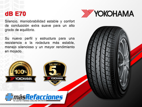 Llanta Yokohama Db Decibel E70 185/60 R-15 Ibiza 2015