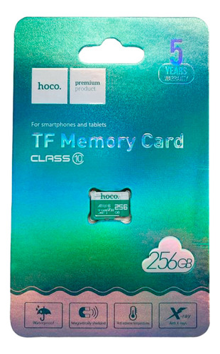 Memoria Microsd Hoco - 256 Gb - Clase 10 U3