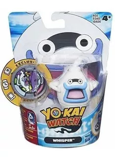Yo-kai Watch - Figura Com Medalha - Whisper - Hasbro