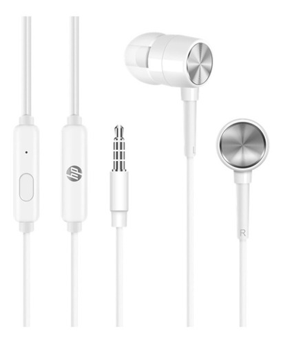 Auriculares Hp Dhh-1111 Con Microfono Manos Libres Blancos