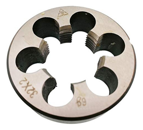 Terraja Metrica M32 X 2 Mm Hss 32 Mm X 2 Rosca Derecha