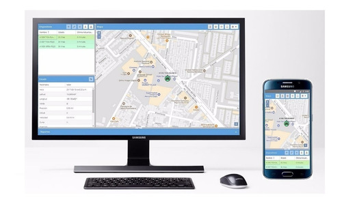Plataforma Gps Seguimiento Tracking Un Año. Moviles Y Gps