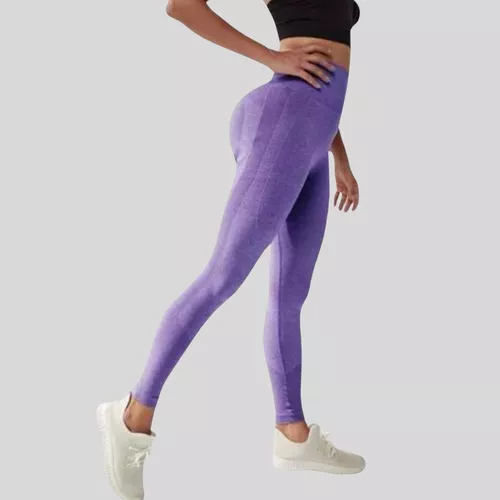 Calça Legging Push Up Sem Costura Academia Levanta Bumbum