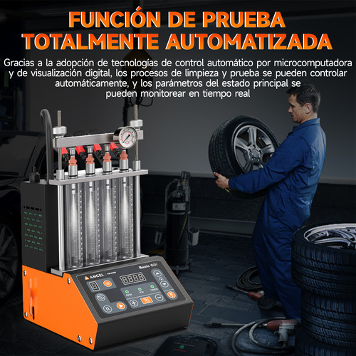 Laboratorio Limpieza Y Prueba De Inyectores Ancel Anj400 Gdi
