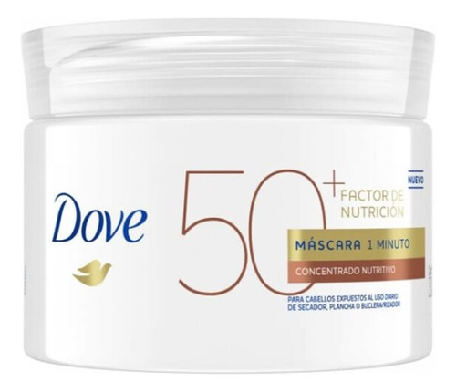 Tratamiento Máscara De Nutrición Dove 50+ 1 Minuto 300g