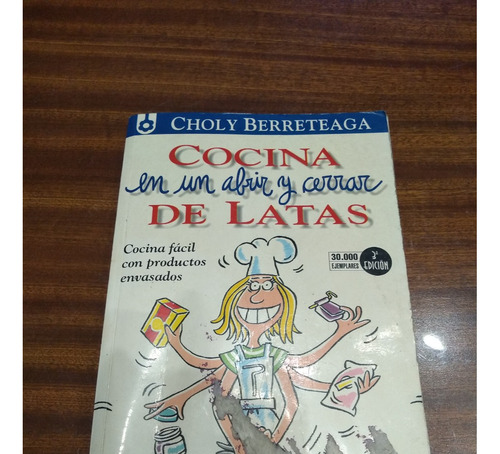 Liquido!!  Libro Cocina En Un Abrir Y Cerrar De Latas Con De