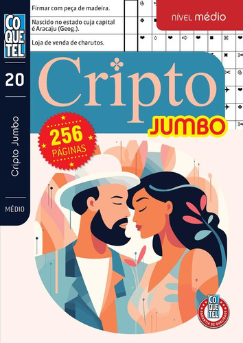 Kit 2 Jumbo Cripto - Nivel Medio - Livro 19 E 20 - Coquetel