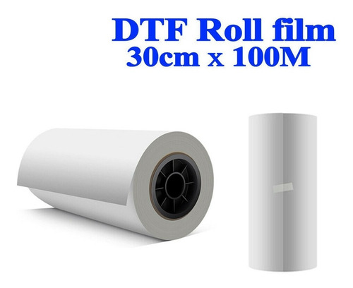 Rollo Papel Film Dtf  Para Estampar 30cm X 100 Metro