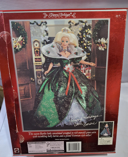 Muñeca Barbie Happy Holidays 1995 (Usado)
