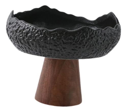 Plato De Postre De Cerámica Servicio De Tazón Modern Negro