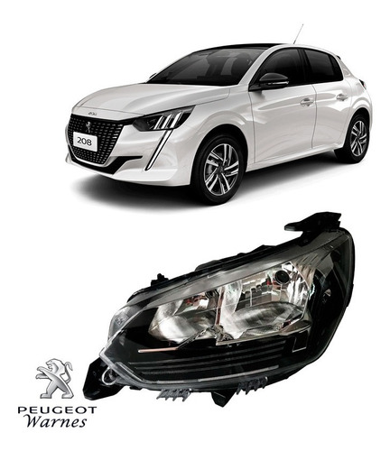 Optica Peugeot 208 Allure Izquierda C/ Drl 2020 2021 L Nueva