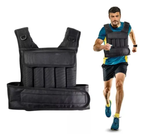 BODY NATION Chaleco Con Peso 20 Kg Ajustable Lastrado