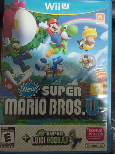 Super Mario Bros Para Wii U Usado. En Perfecto Estado.