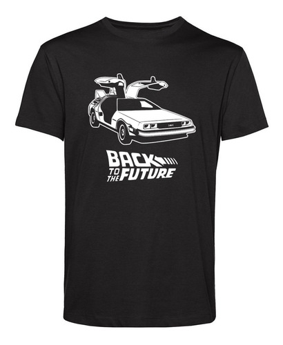 Polera Personalizada: Volver Al Futuro Delorean 02