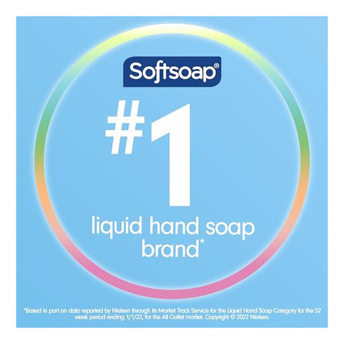 Recambio De Jabón De Manos Líquido Transparente Softsoap,