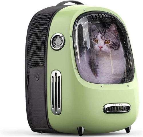 Mochila Para Gatos Y Cachorros Con Ventilador Integrado