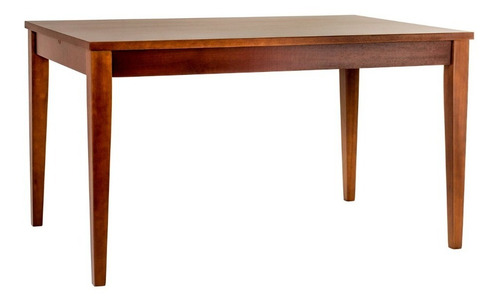 Mesa Extensible De Comedor Madera Maciza 160 Cm