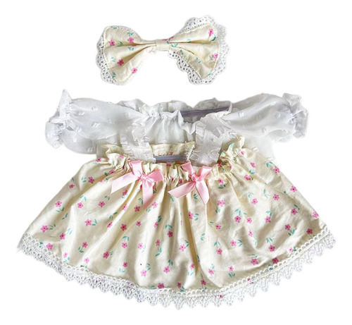 Traje De Vestir Para Muñecas Con Tocado, Accesorio De