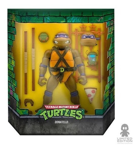 Donatello Tortugas Ninja Mutantes Tmnt Super 7 Ultimates W4