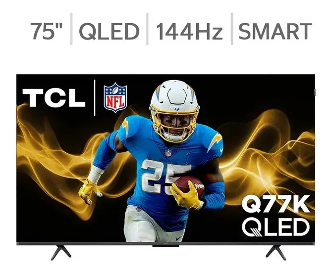 Pantalla Tcl 75 Qled 4k Smart Tv Google Tv 75q77k