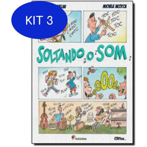 Kit 3 Livro Soltando O Som