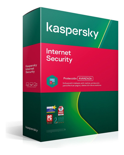 Antivirus Kaspersky Internet Security Original 1pc 1 Año