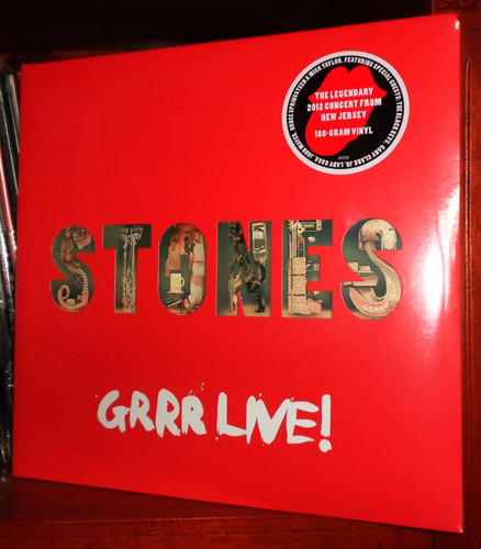 The Rolling Stones - Grrr Live! - Black Vinilos X 3  Europeo