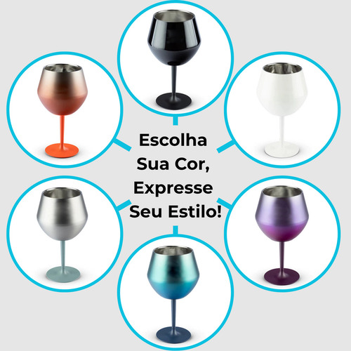 Taça Térmica Copo Prismática Cabo Removível Quente E Frio Cor Prateado