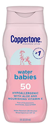 Bloqueador Solar Coppertone Water Babies Loción Protectora S