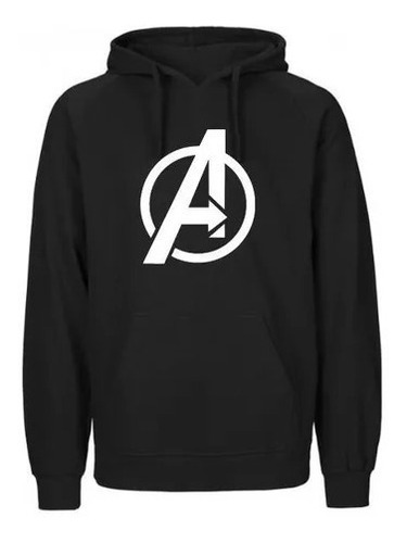 Sudadera Hoodie Avengers Vinil Textil