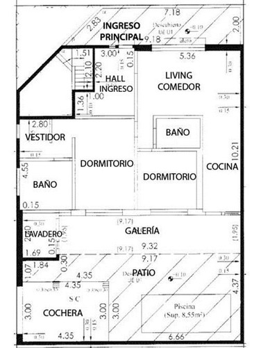 Imagen 13 de 17 de Casa En Planta Baja Patio Pileta Y Garage