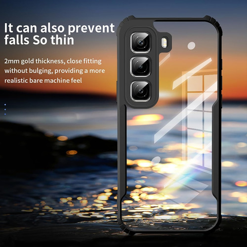 Funda Para Infinix Note 40 Pro Transparente Carcasa