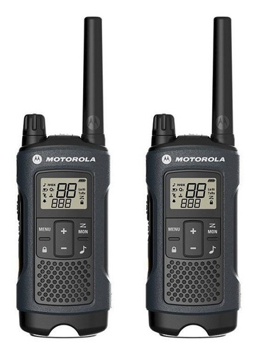 Radios 2 Vias Motorola T460mc Walkie Talkie 56km Impermeable