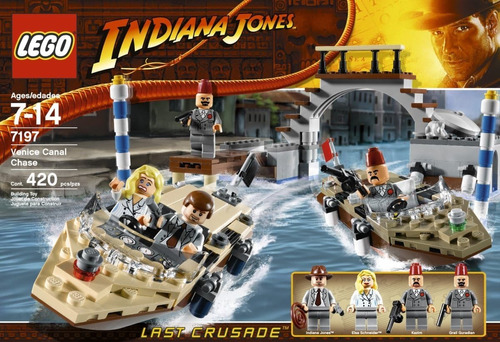 Ultrahobbymx Set Lego Indiana Jones Canal Chase 7197