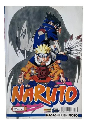 NARUTO漫画 Hq Quadrinhos Naruto Vol.7 Masashi Kishimoto 1999 | MercadoLivre