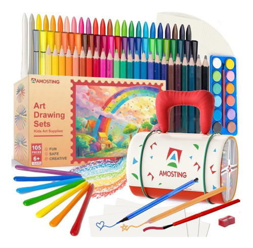 Art Supplies, Art Set Drawing Painting Kit 105 Pcs With...