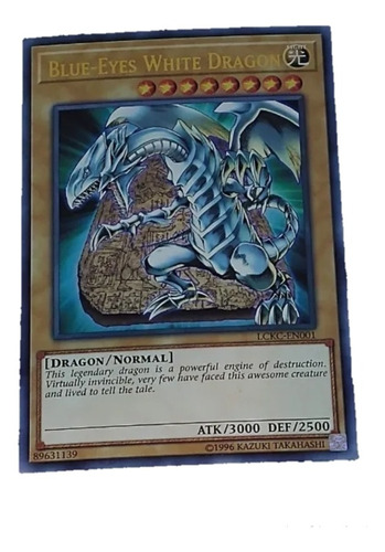 Blue Eyes White Dragon Ojos Azules Foil Pose Alterna Yugioh