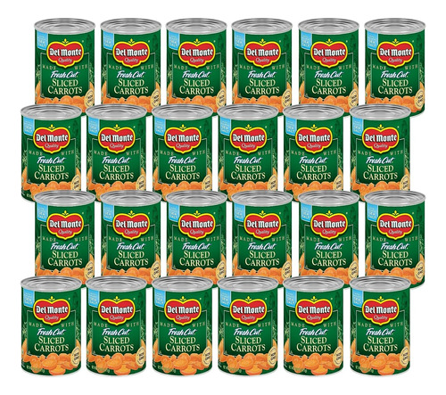 Zanahorias En Rodajas Frescas Enlatadas, 14.5 Oz (paquete De