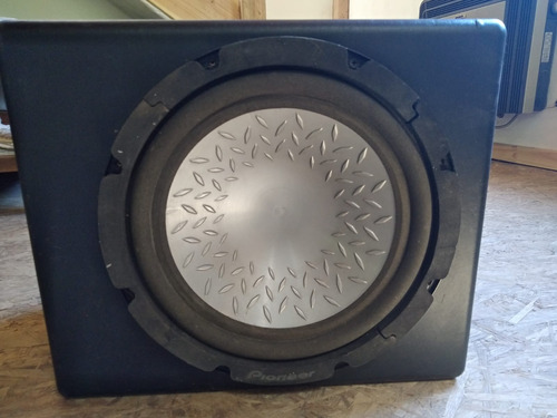 Subwoofer Pioneer 12´´ 500w, Muy Poco Uso,como Nuevo + Cajón