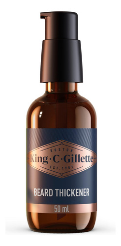 Espesante Para Barba King C. Gillette, Complejo De Vitamina