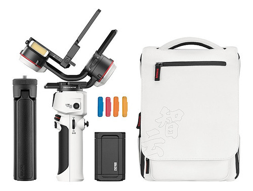 Estabilizador Zhiyun Crane M3 versión combinada para cámaras de color blanco
