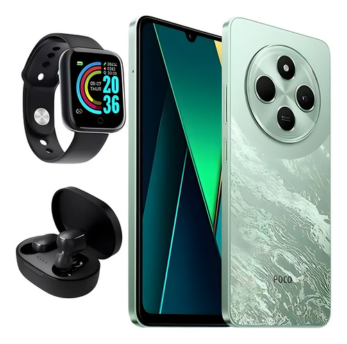 Xiaomi Poco C75 256gb/8gb Versão Global 2025+ Fone+ Relogio