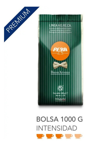 Imagen 1 de 1 de Café Grano Pera Buon Aroma 1 Kg (35% Robusta 65% Arabica)