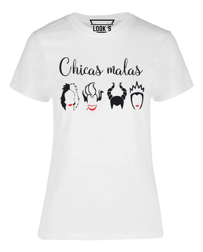 Playera O Crop Top Chicas Malas Villanas