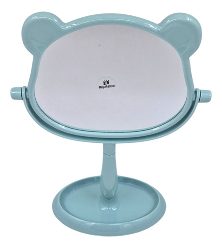 Espejo Doble De Maquillaje Para Tocador Con Base Joyero