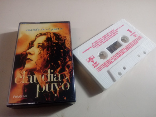 Claudia Puyo - Cuando Te Vi Partir - Cassette Ind. Argentina