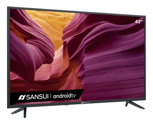 Pantalla Sansui Android Tv 43  4k, Uhd, Smart, Smx43t1ua